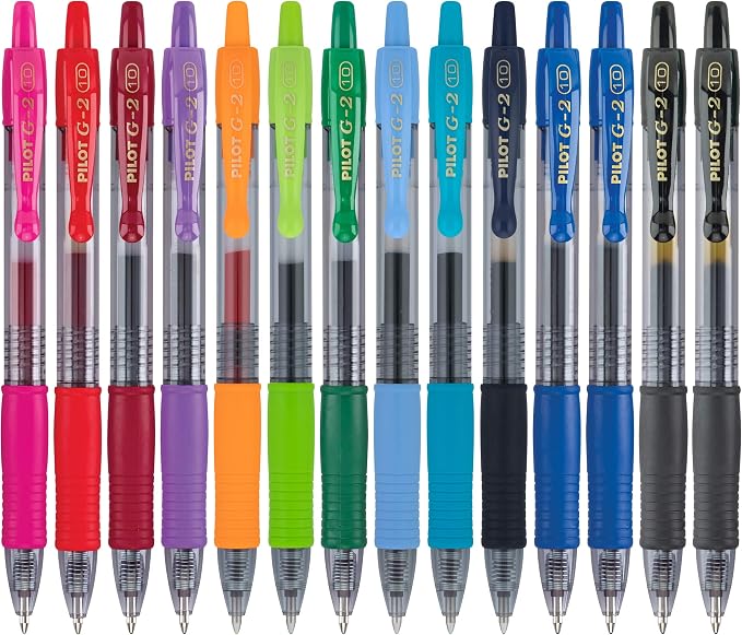 Pilot G2 Premium Retractable Gel-Ink Rolling Ball Pens, Bold Point, 1.0 Gel Pens by PilotCorporationofAmerica