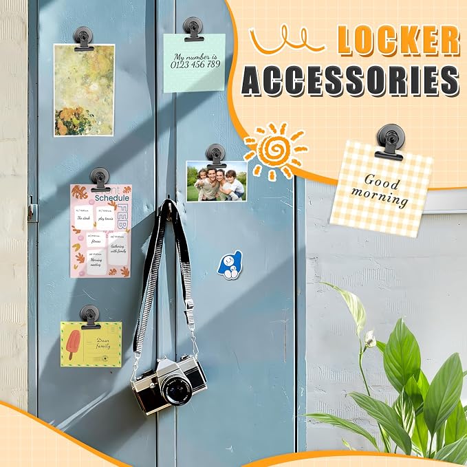 Grtard 100pack Magnetic Clips Heavy Duty, Refrigerator Magnets, Scratch Free - Image 6