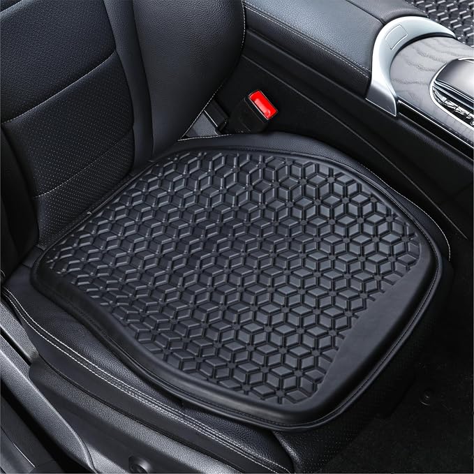 Thin Gel Seat Cushion for Car Seat, Office Chair, Wheelchair, Golf Cart by Binsheo