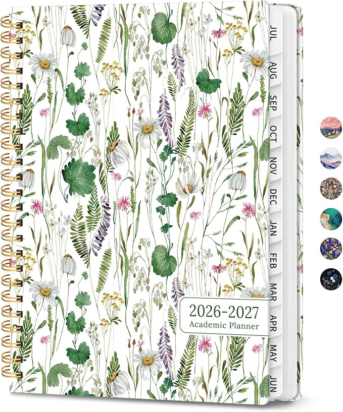 Planner 2026-2027, Monthly and Weekly Academic Planner July 2026 by Zotia