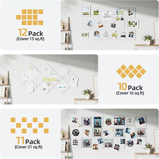 Large Cork Board for Wall 48" x 60" White Bulletin Board - Image 6
