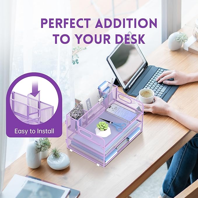 SUPEASY 3 Tier Desk Organizer - Image 4