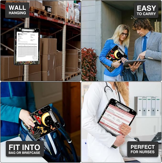 Clipboard with Storage, A4 High Capacity Clip Boards 14.4 x 9.6, Heavy Duty - Image 6