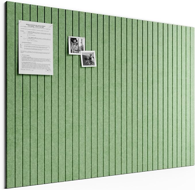 Bumusty Large Cork Board Alternative-48 x 36" Felt Bulletin Board Tiles by BUMUSTY