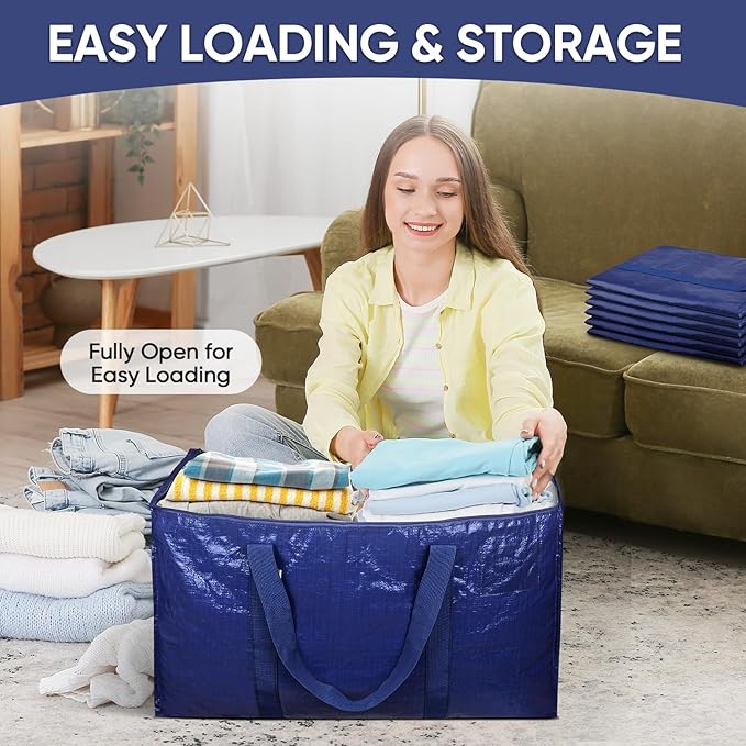 TICONN 2 Pack Extra Large Moving Bags Heavy Duty - Image 7