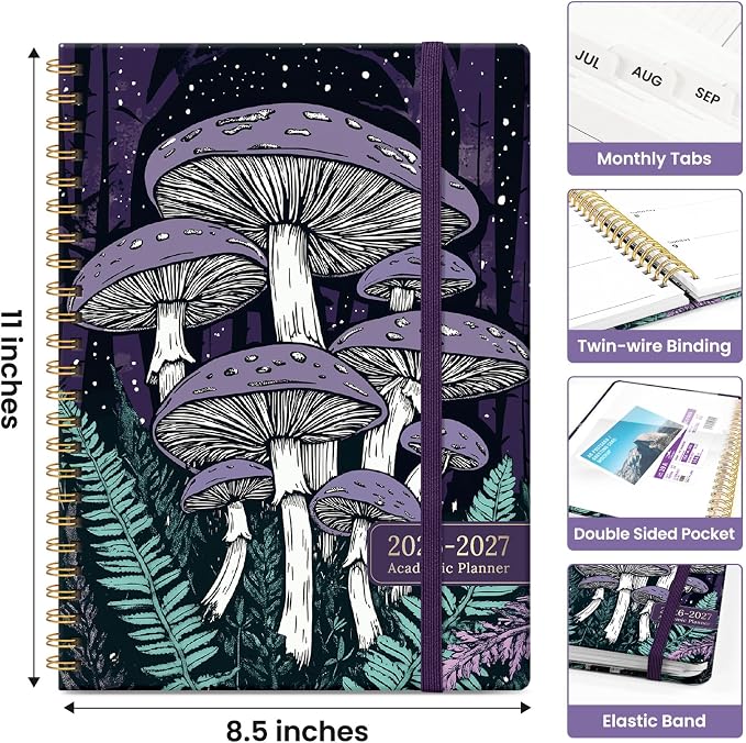 Planner 2026-2027, Academic Monthly and Weekly Calendar Planner - Image 4