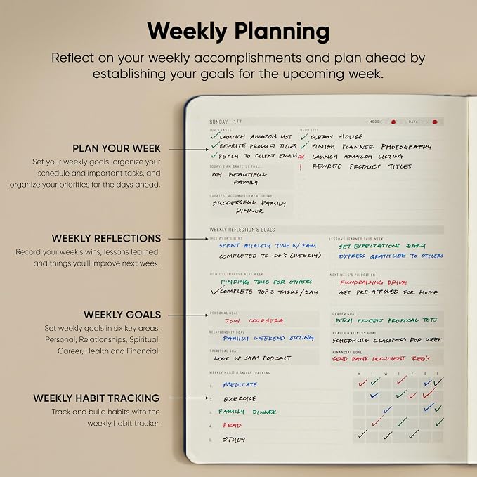 Dated, 2026 Planner, 8.5" x 11" - Image 4