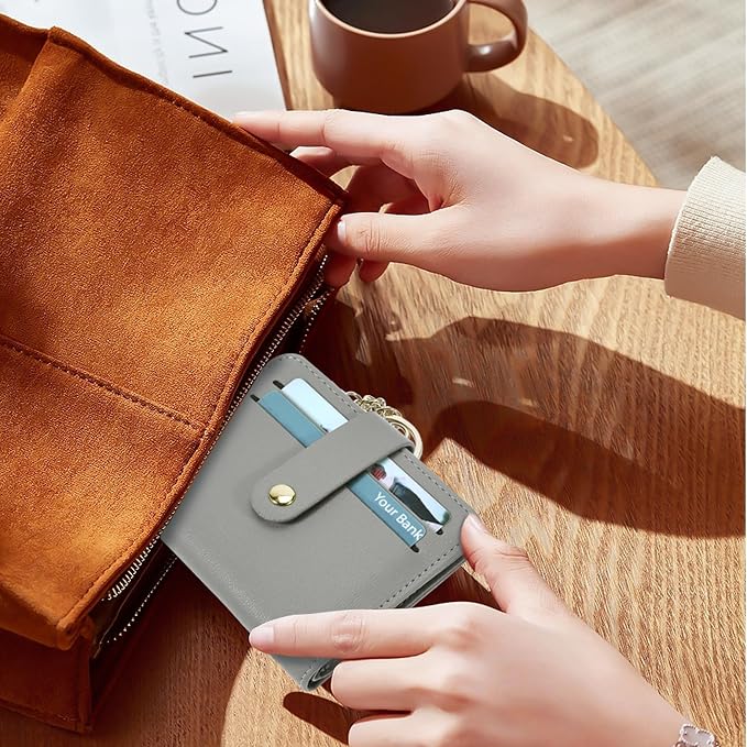 Airkit Small Wallet Women RFID, PU Leather Card Holder - Image 7
