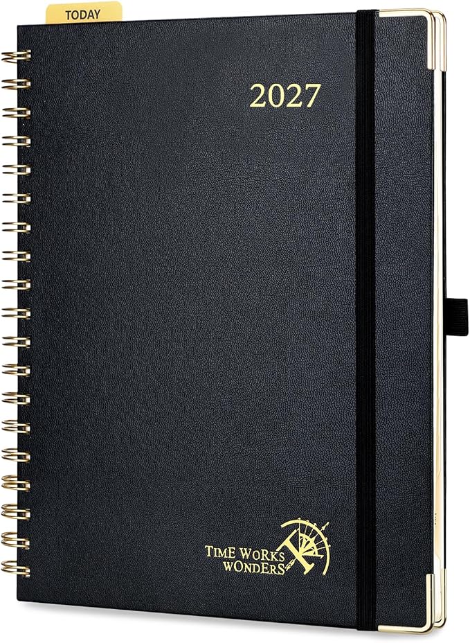 POPRUN 2027 Planner Daily Weekly and Monthly Calendar by POPRUN