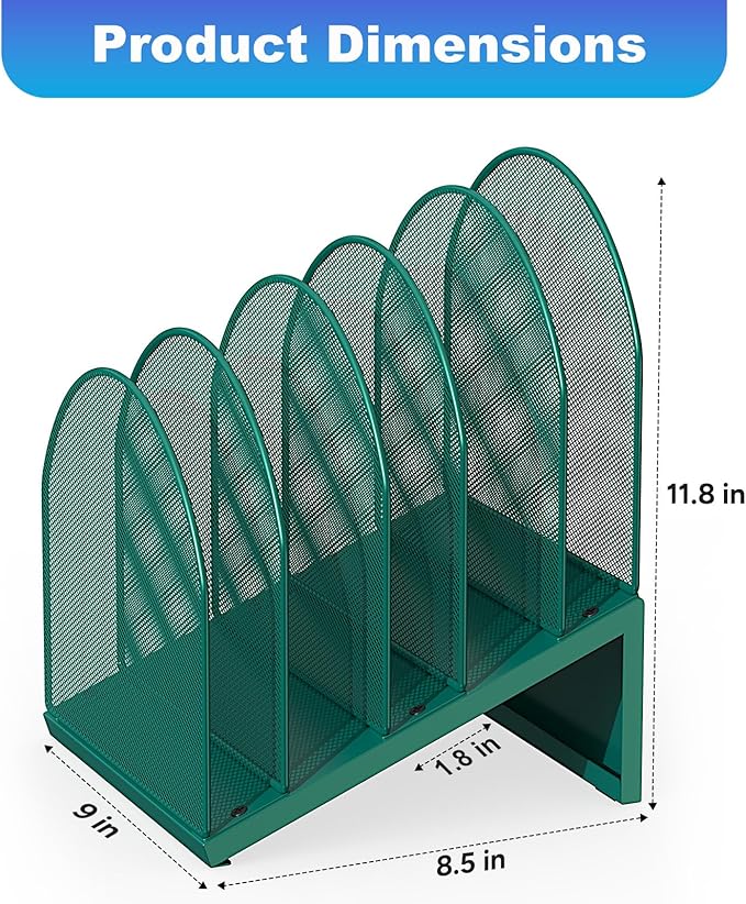 gianotter Desktop File Organizer, Desk Organizer - Image 4