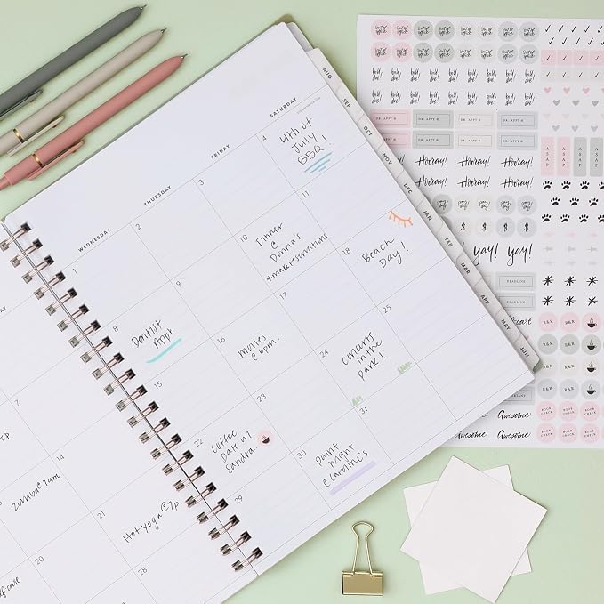 Blue Sky The Everygirl 2026-2027 Weekly and Monthly Academic Year Planner - Image 2