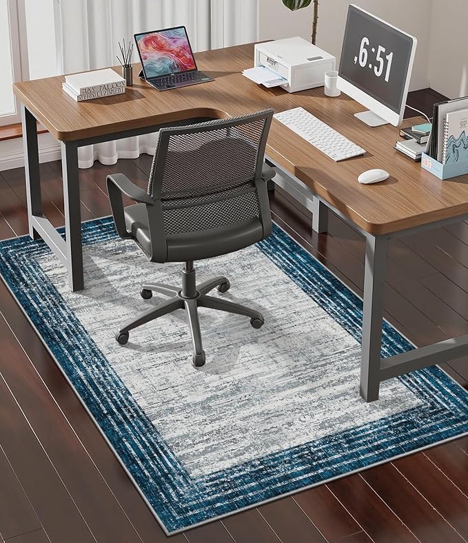 chakme Office Chair Mat for Hardwood Floor, Machine Wash by CHAKME