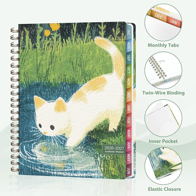 Planner 2026-2027, Weekly and Monthly Academic Planner, July 2026 - Image 4