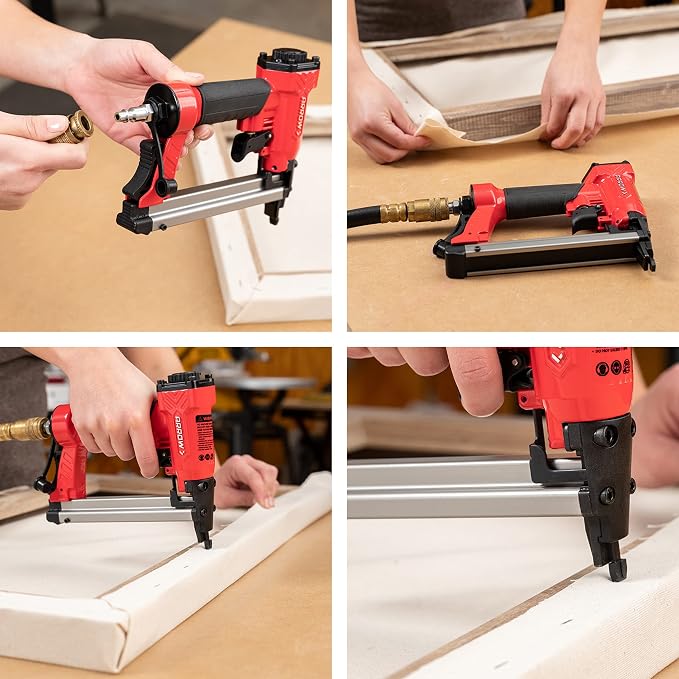 Arrow PT50 Oil-Free Pneumatic Staple Gun, Professional Heavy-Duty Stapler - Image 4