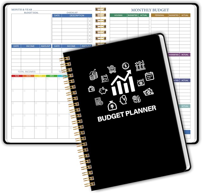 Budget Planner - Monthly Financial Planner Organizer by KamoyPlanner