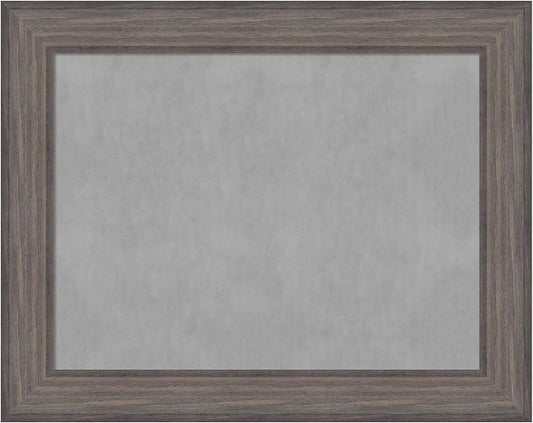 Amanti Art Grey Framed Magnetic Board 23x29 Medium Vision Board by AmantiArt