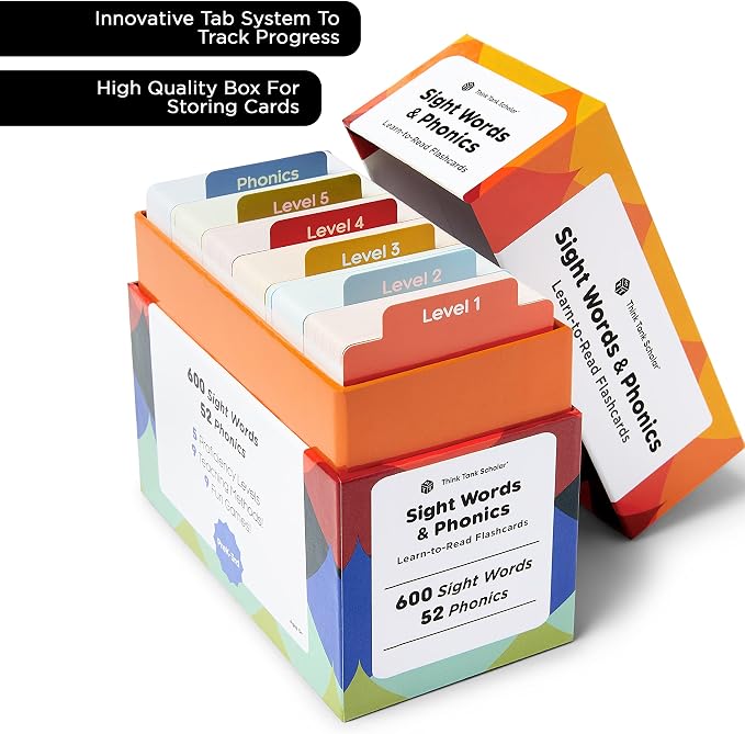 Award-Winning Learn to Read Flash Cards – 652 Sight Words & Phonics - Image 7
