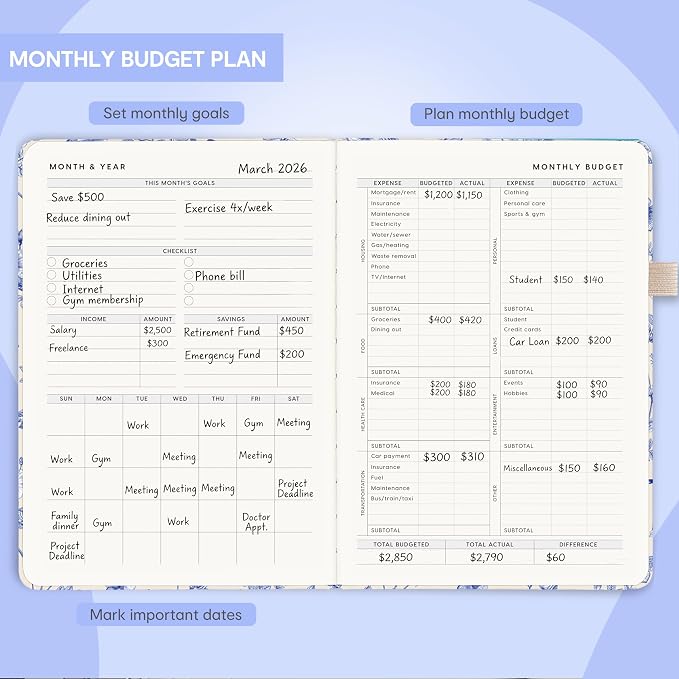 &And Per Se Budget Planner, Budget Book - Image 4