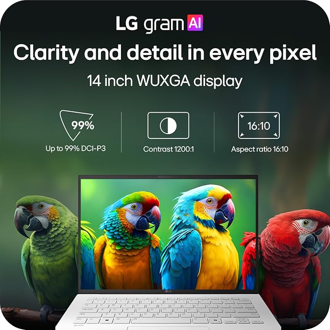 LG gram 14-inch Thin and Lightweight Laptop Computer, Windows 11 Home, Copilot+ - Image 5