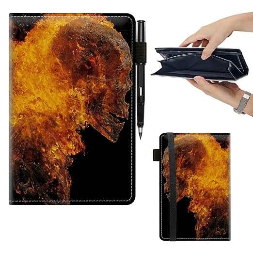 Abstract Skull Large Server Book by Unknown