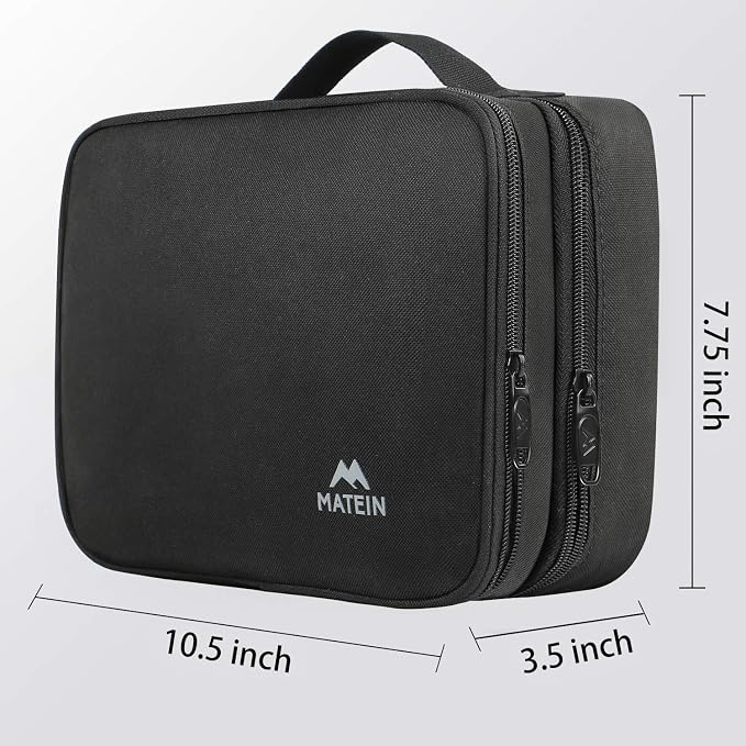 MATEIN Electronics Organizer Travel Case, Water Resistant Cable Organizer Bag - Image 8