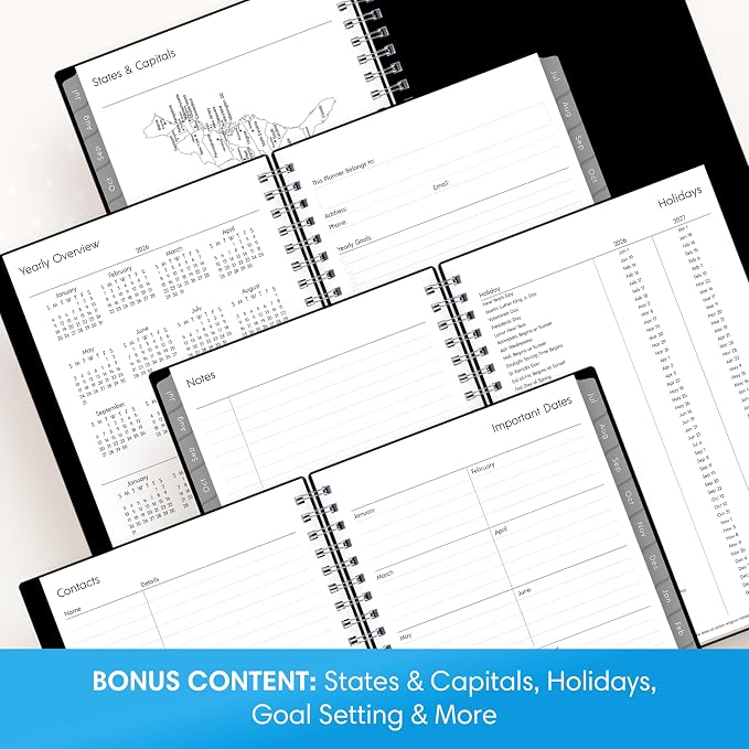 Blue Sky 2026-2027 Weekly and Monthly Academic Year Planner Calendar, July 2026 - Image 5