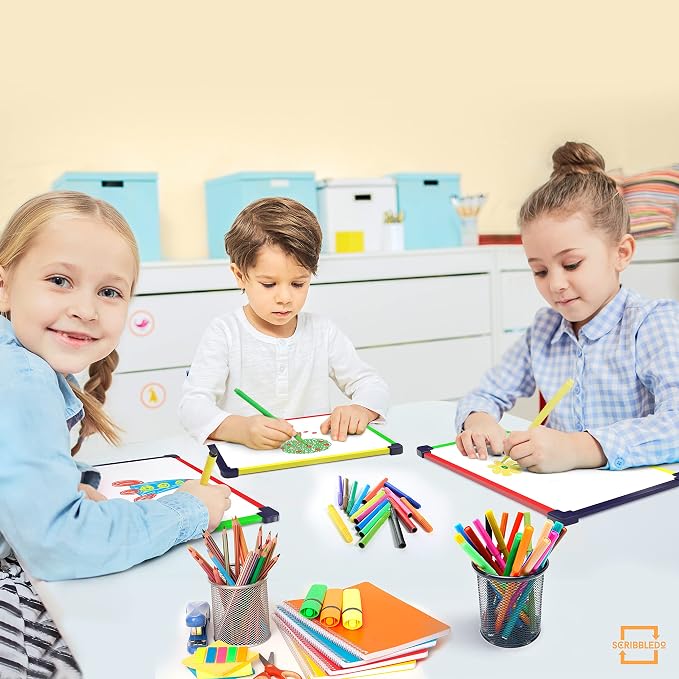Magnetic Dry Erase Board for Kids Whiteboard 9”x12” Includes White Board for - Image 6