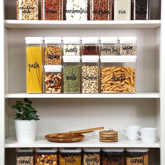 170PCS Food Pantry Labels, Kitchen Container Storage Labels Spice Organize - Image 8