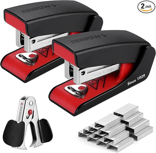 Arrow Mini Stapler with Staples, 16 Sheets Capacity, School Tasks and Home by ArrowToolGroup