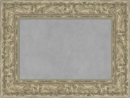 Amanti Art Silver Framed Magnetic Board 19x25 Small Vision Board by AmantiArt