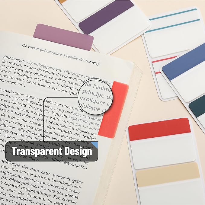 Mr. Pen- Sticky Index Tabs, 500 Pcs, 21 Sets, Colorful Sticky Tabs for Notebooks, Page Markers, Page Tabs for Binders, Page Tabs Sticky Tabs for Books, Notebook Tabs, Book Sticky Tabs for Notebooks-DeskLoop Office