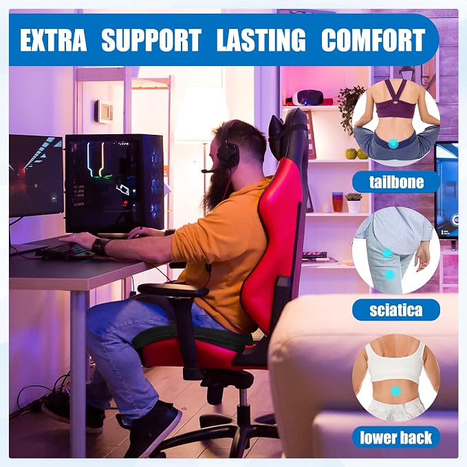 BALAPET Ultra Soft Gaming Chair Cushion - Image 3