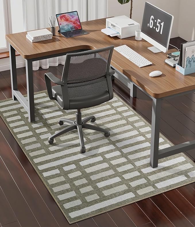 chakme Office Chair Mat for Hardwood Floor, Machine Wash by CHAKME