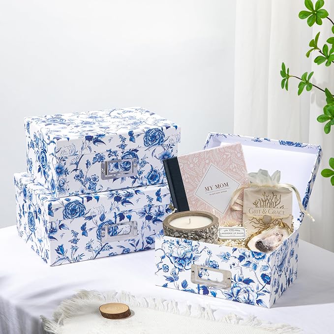 Briful Decorative Storage Boxes - Image 4