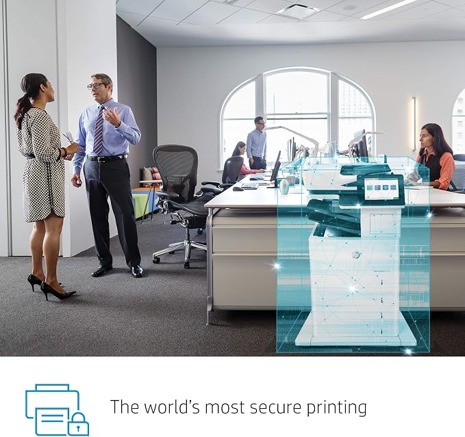 HP LaserJet Enterprise MFP M634z Monochrome All-in-One Printer - Image 6
