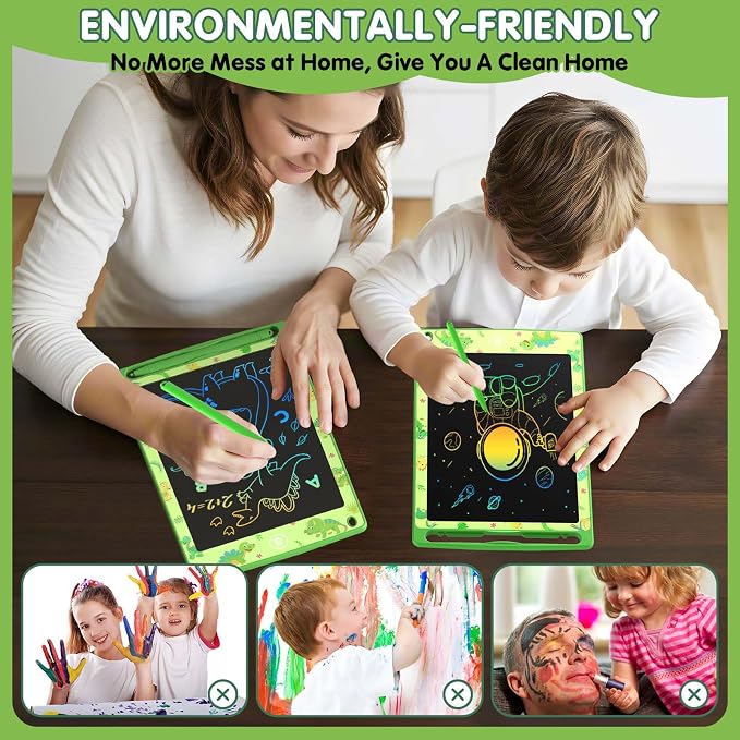 LCD Writing Tablet for Kids, 8.5 Inch, Dinosaur | Colorful Doodle Board - Image 5