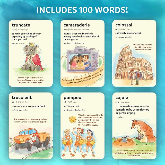 Skillmatics Vocabulary Flash Cards - Image 3