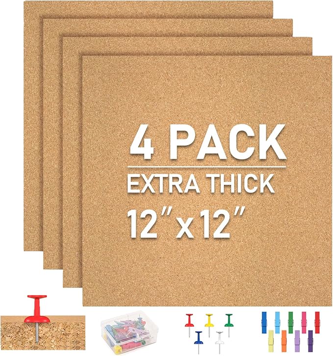 Cork Board Tiles by Facilife