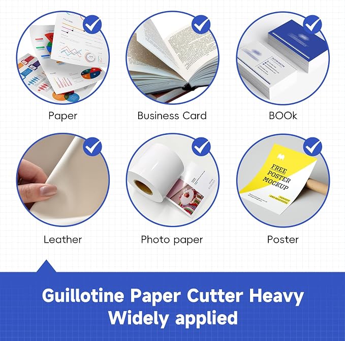 12 Inch Guillotine Paper Cutter Heavy Duty, Paper Cutter Heavy Duty - Image 6