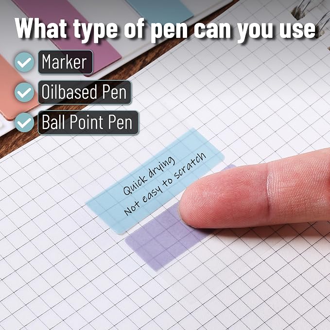 Mr. Pen- Sticky Index Tabs, Colorful Sticky Tabs - Image 4