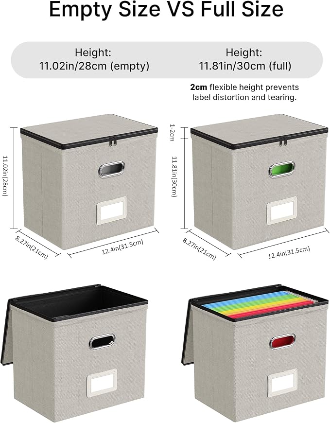 Oterri File Organizer Boxes - Image 3