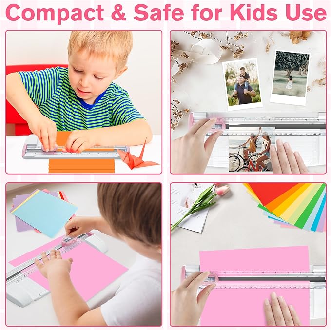3-in-1 Paper Trimmer with Straight, Scoring & Perforating Blades, Scrapbooking - Image 7