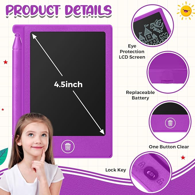 Zhehao 24 Pack LCD Mini Writing Tablet - Image 2