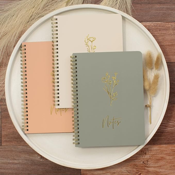 ZICOTO Aesthetic Spiral Notebook Set of 3 - Image 8