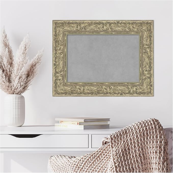 Amanti Art Silver Framed Magnetic Board 19x25 Small Vision Board - Image 7