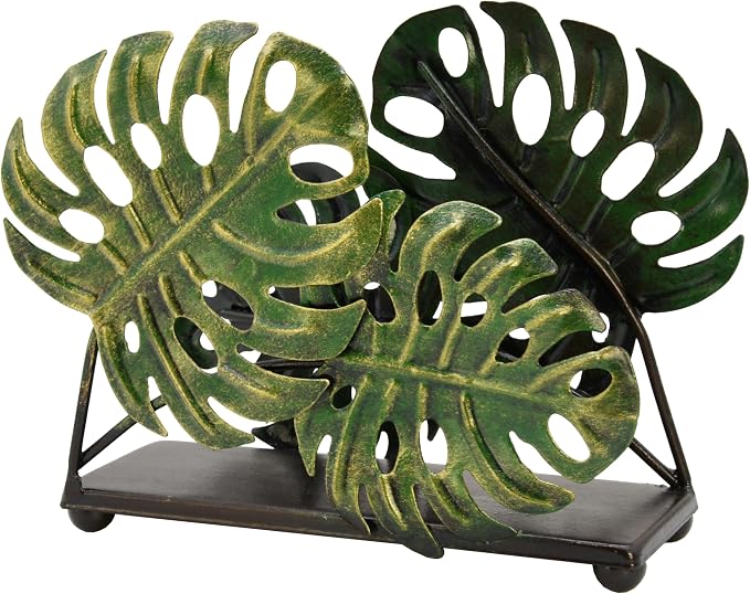 Modern Metal Leaves Design Napkin Holder - Image 7