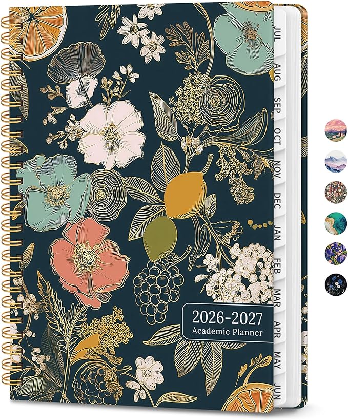 Planner 2026-2027, Monthly and Weekly Academic Planner July 2026 by Zotia