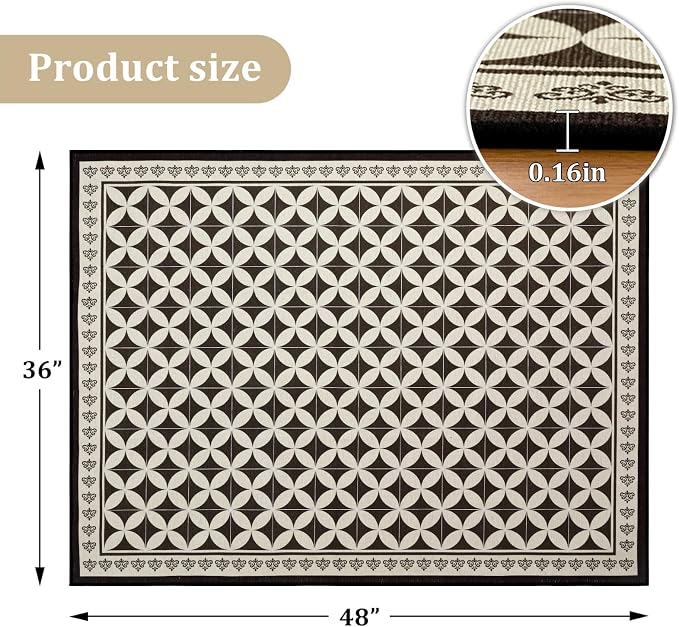 Office Chair Mat for Hardwood Floor, Machine Wash - Image 7