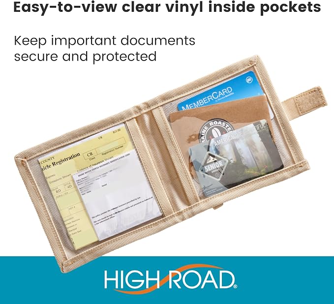 High Road Car Registration and Insurance Card Holder - Image 4