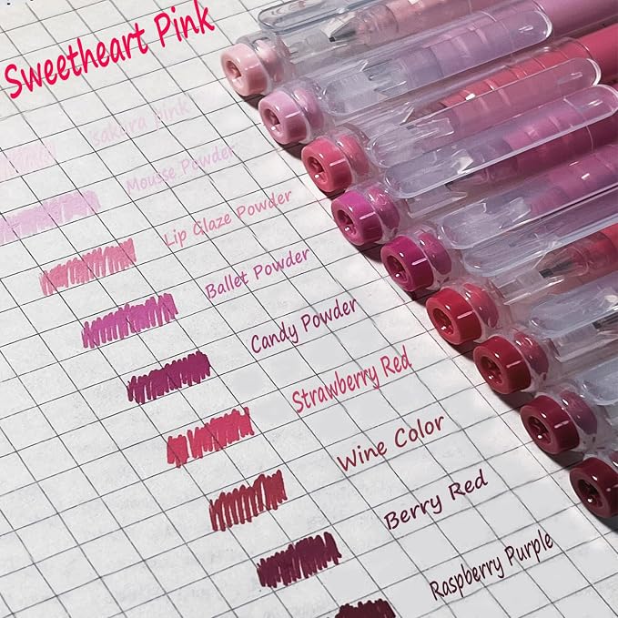 9 Colored Gel Pens Set, 0.6mm Fine Point - Image 3